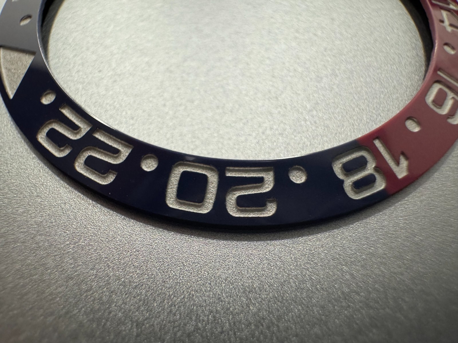 Replacement Ceramic Bezel Insert Fits Rolex Pepsi GMT Master 2 126710 116710