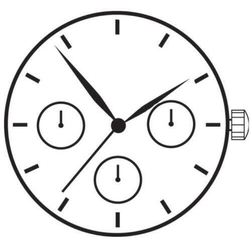 Hattori Epson TMI VX3J VX3JE Watch Quartz Movement Japan Made