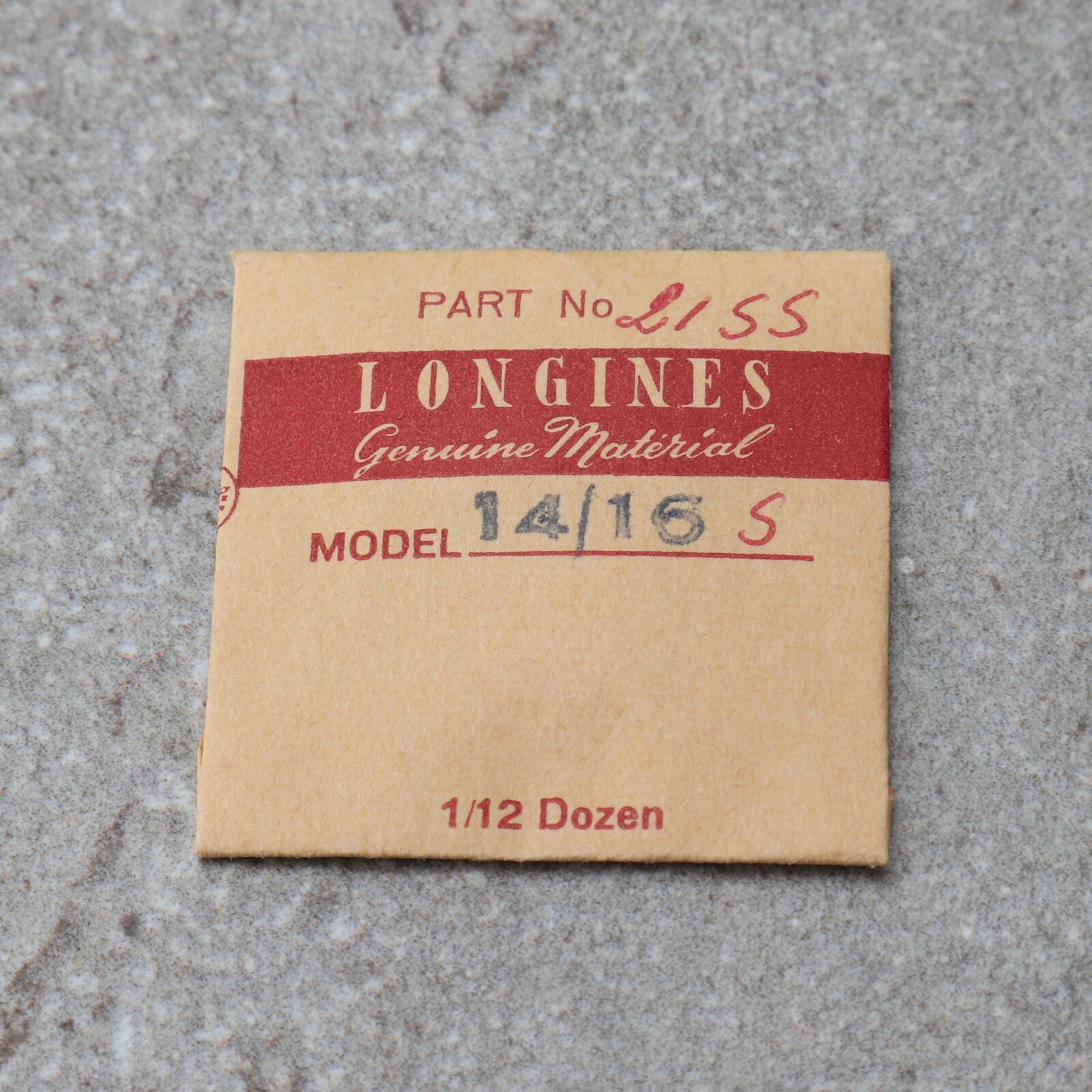 Longines 14.16S Cannon Pinion Watch Part Genuine Watchmakers Parts (C12D4)