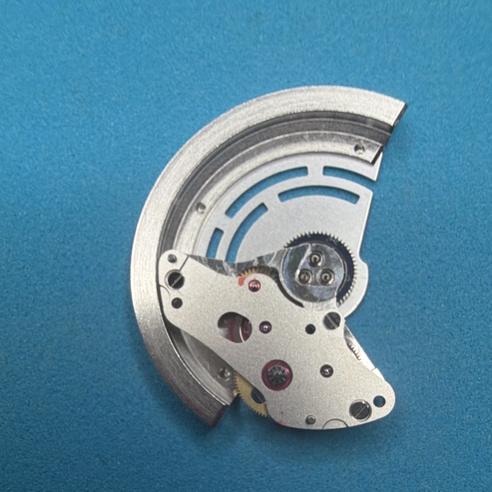 Rolex Yacht-Master II Rotor Oscillating Weight Silver Watch Movement Part