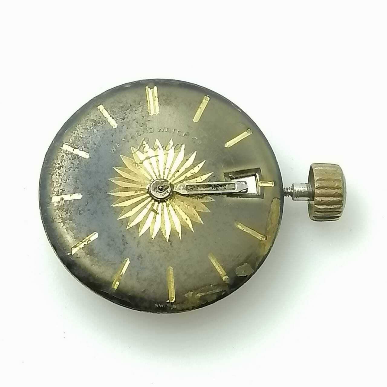 West End Watch 348 Manual Winding Watch Movement For Parts