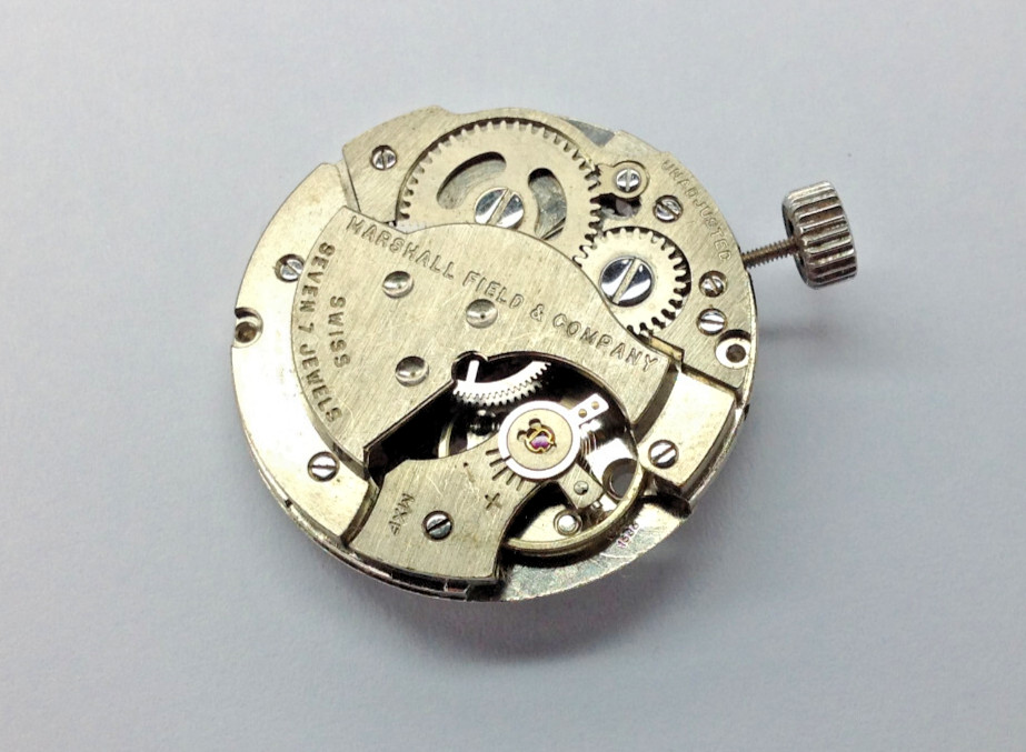AS cal. 1686 Mechanical Watch Movement – MARSHALL FIELD – Restoration / Repair
