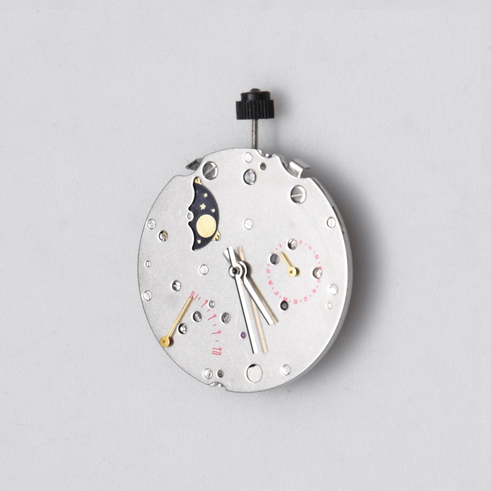 ST2153 Automatic Movement Moon Phase Date Power Reserve 32 Jewels 40h 28800 DIY