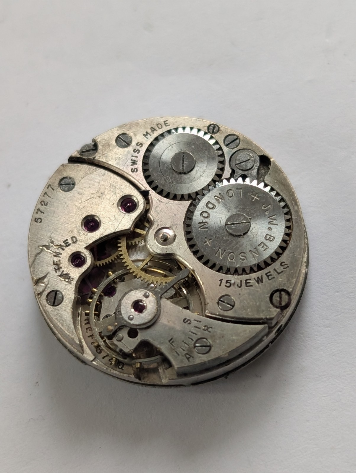Vintage Cyma 574A Mechanical Watch Movement (Spares/Repairs)