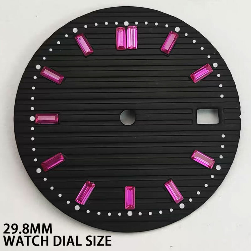 29.8mm Sterile Dial Face Fit NH35A NH36A 7s26 Automatic Watch Part Accessories