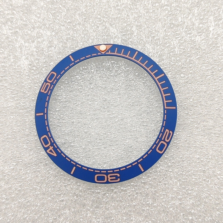 Watch Ceramic Bezel Insert 38mm Diameter SUB Watch Bezel Insert Ring Replacement