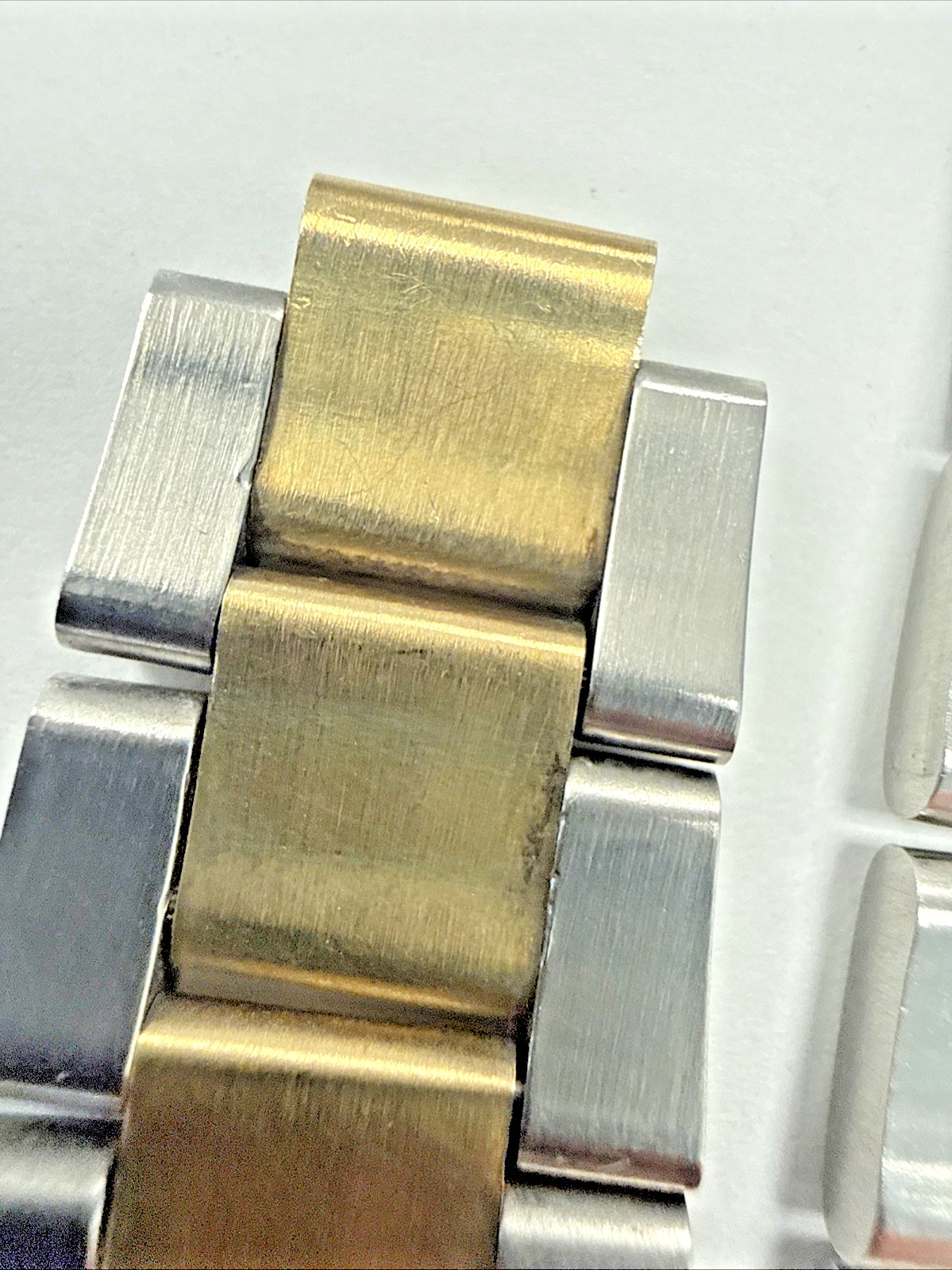 Rolex 16613 93153 Original Factory Submariner 18k Gold & Steel Partial Band