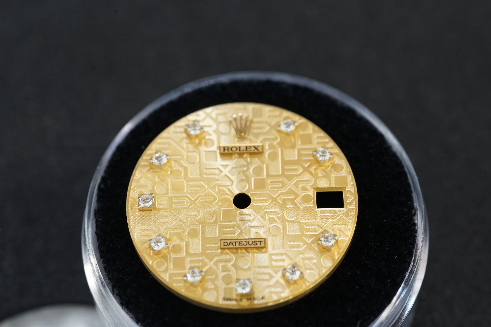 Rolex 178274 Datejust Gold diamond dial, (104)
