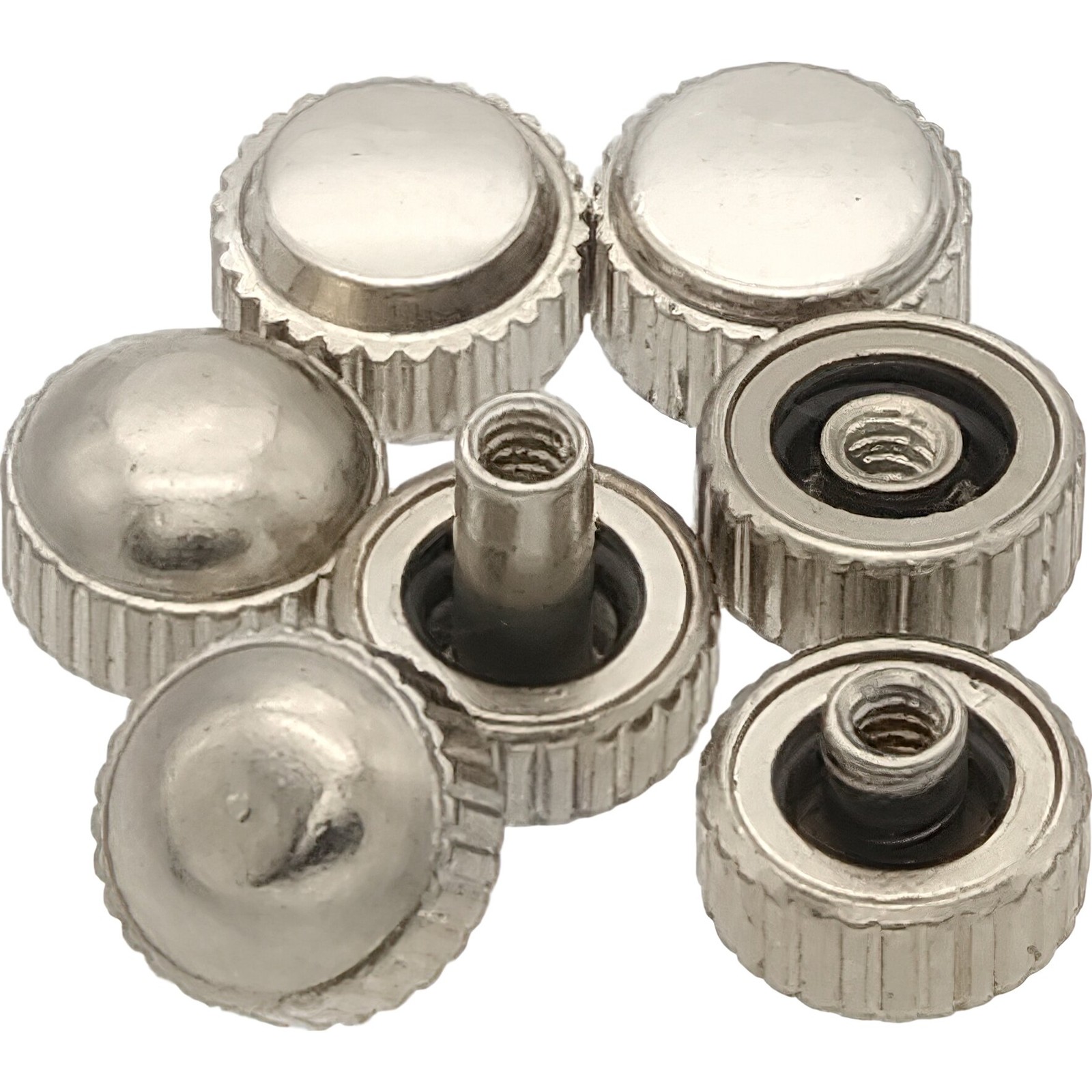100 Assorted Quartz Watch Crowns For Watch Repair