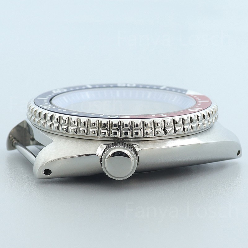 45mm Seiko Watch Case Modify Skx009 Mod 316L Stainless For Seiko NH35 34 NH36 38