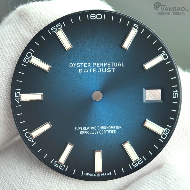 For Cal.3235 Movement 30.8mm Sun Pattern Lid Dial For 41 log Dial