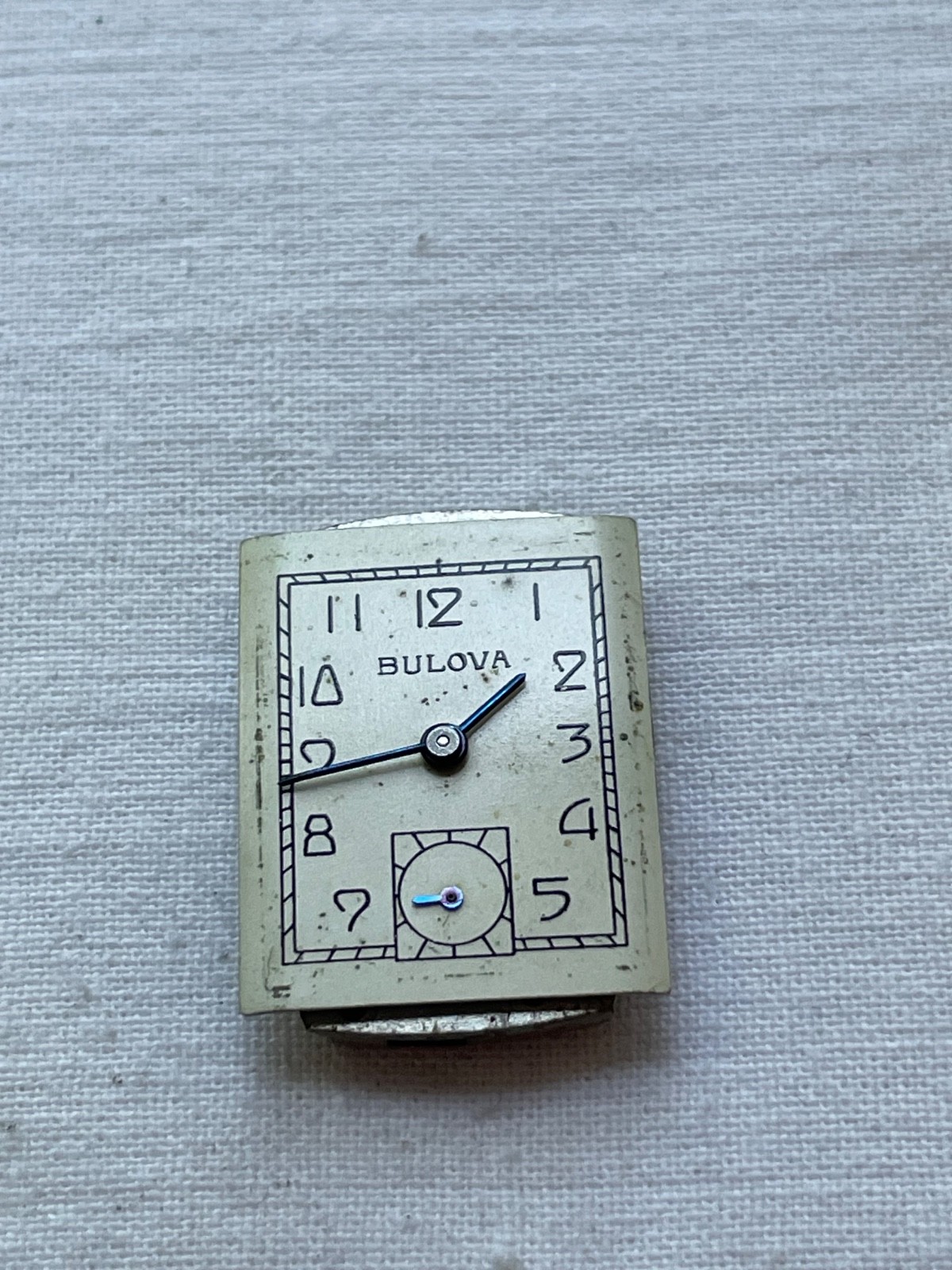 Bulova 7AK – movement for mens watch AS IS, lot1407
