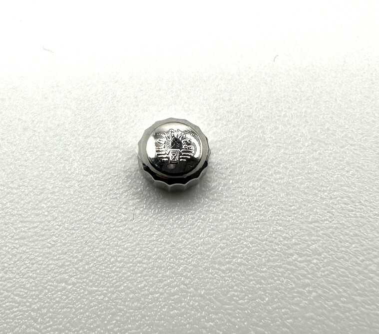 New Genuine Longines 4.0mm Stainless Steel Waterproof Crown Part