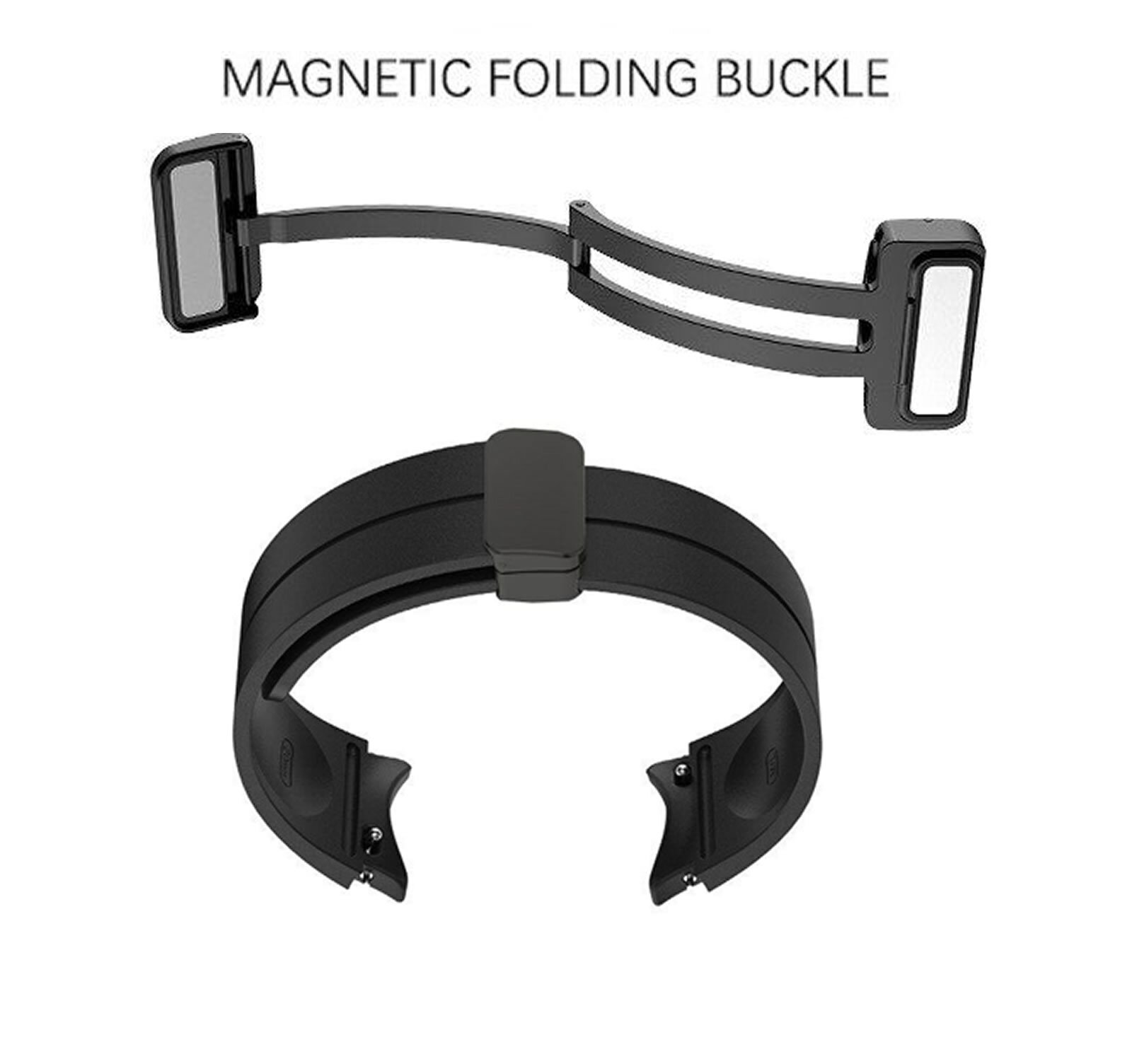 Band For Samsung Galaxy Watch 5/5 Pro/4 Silicone Magnetic Buckle Strap 45mm/44mm