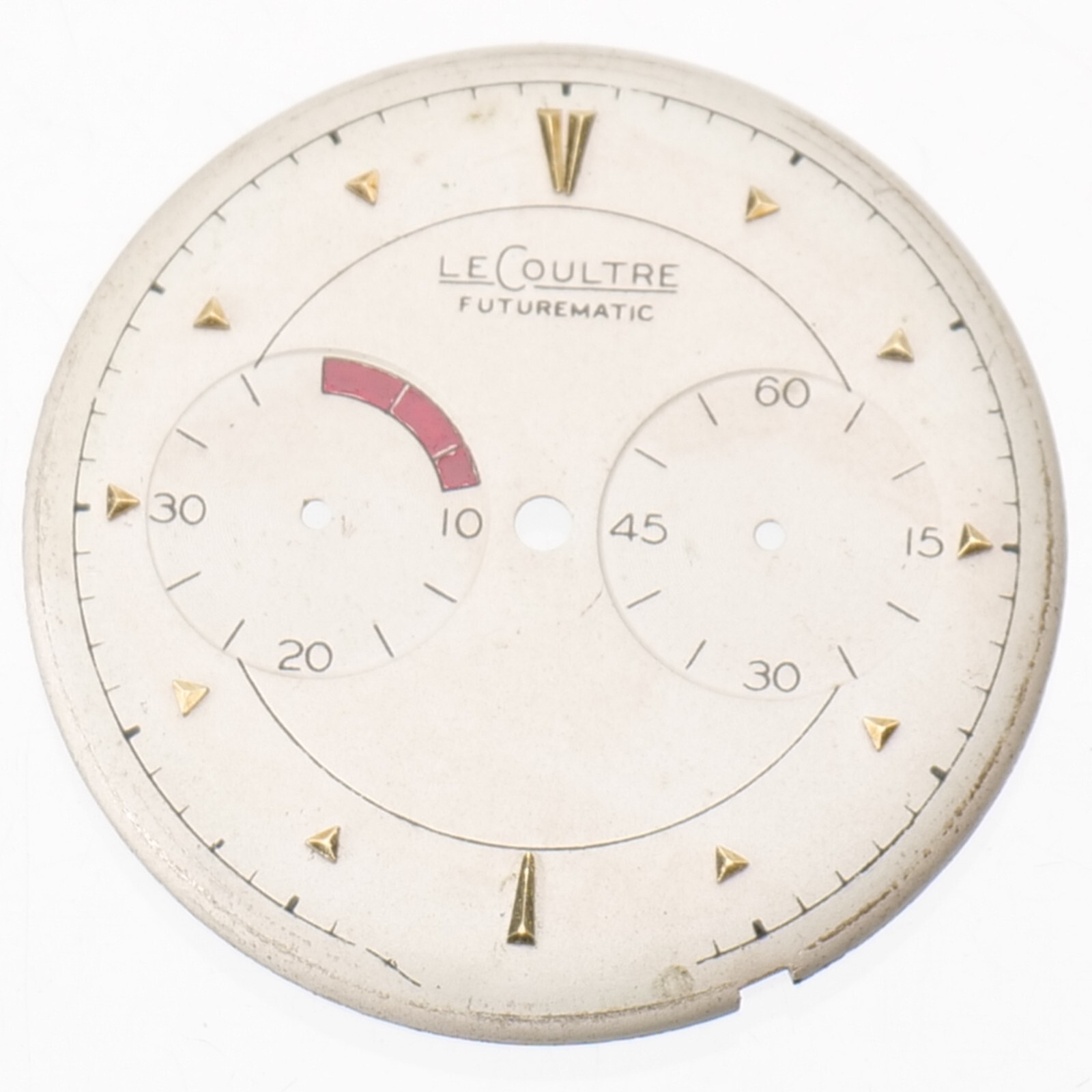 LeCoultre Futurematic Genuine Factory Wristwatch Dial Pre-Owned