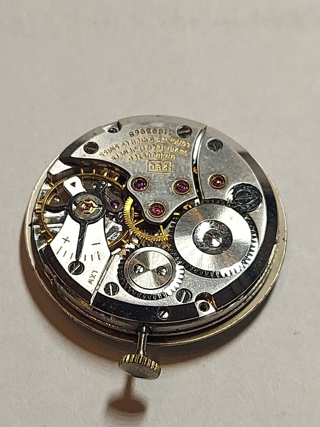 Longines Watch Movement Cal 280 Swiss Men’s 17 Jewels