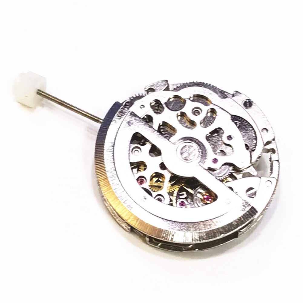 21 Jewels 3-Hand Skeleton Automatic Mechanical Watch Movement For Miyota 8N24