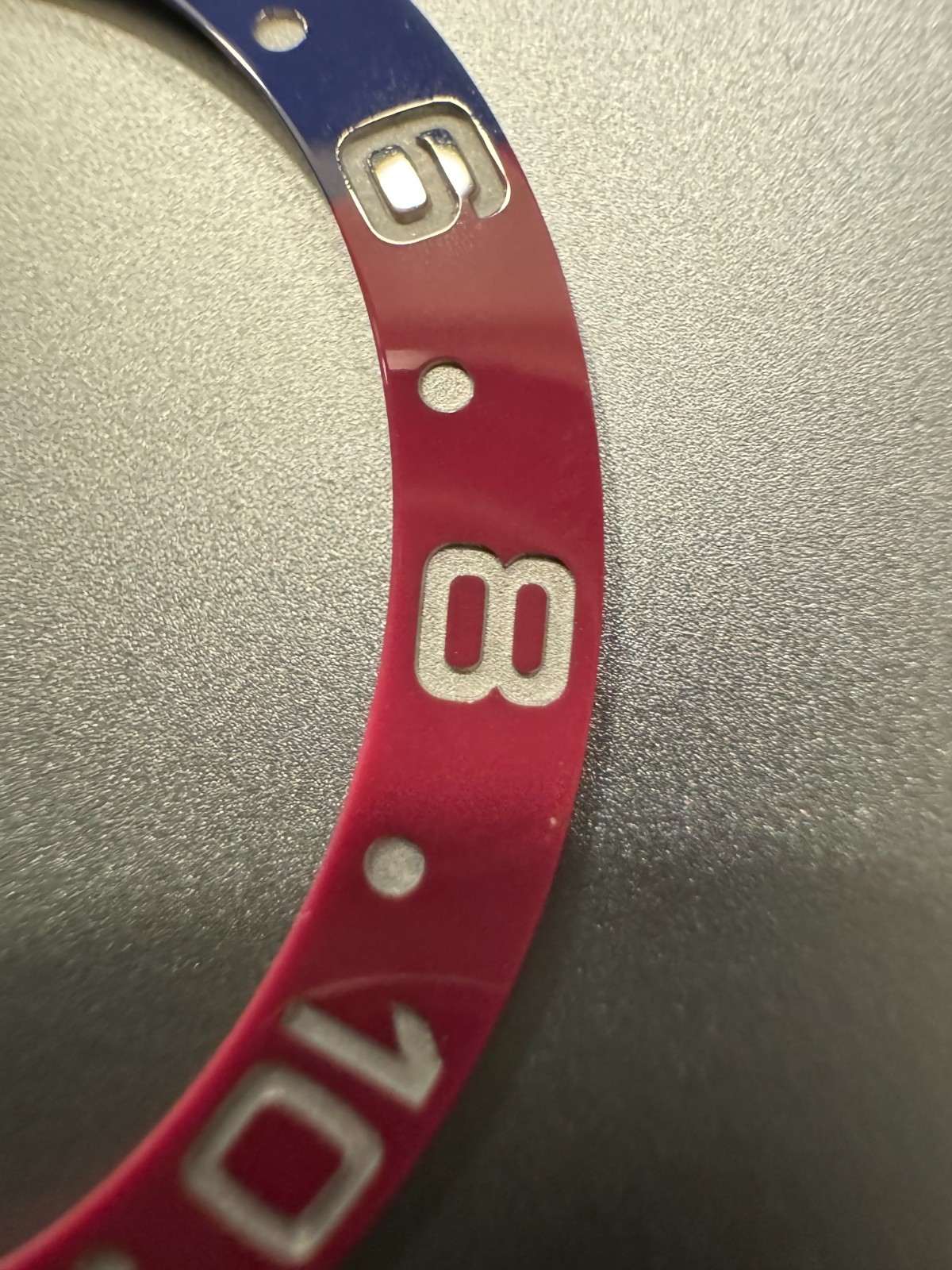 Replacement Ceramic Bezel Insert Fits Rolex Pepsi GMT Master 2 126710 116710