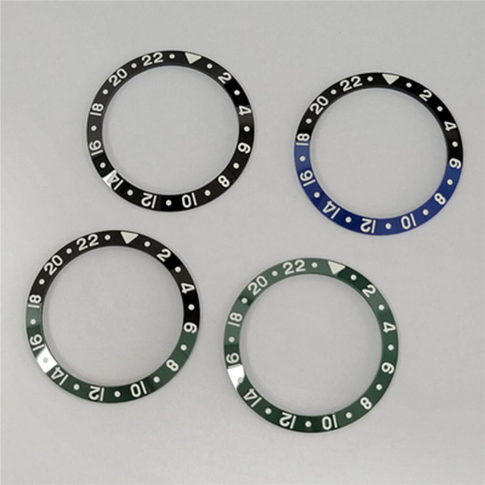 Watch Bezel Ring Insert For GMT Ceramic Watch Bezel Green Luminous Accessories
