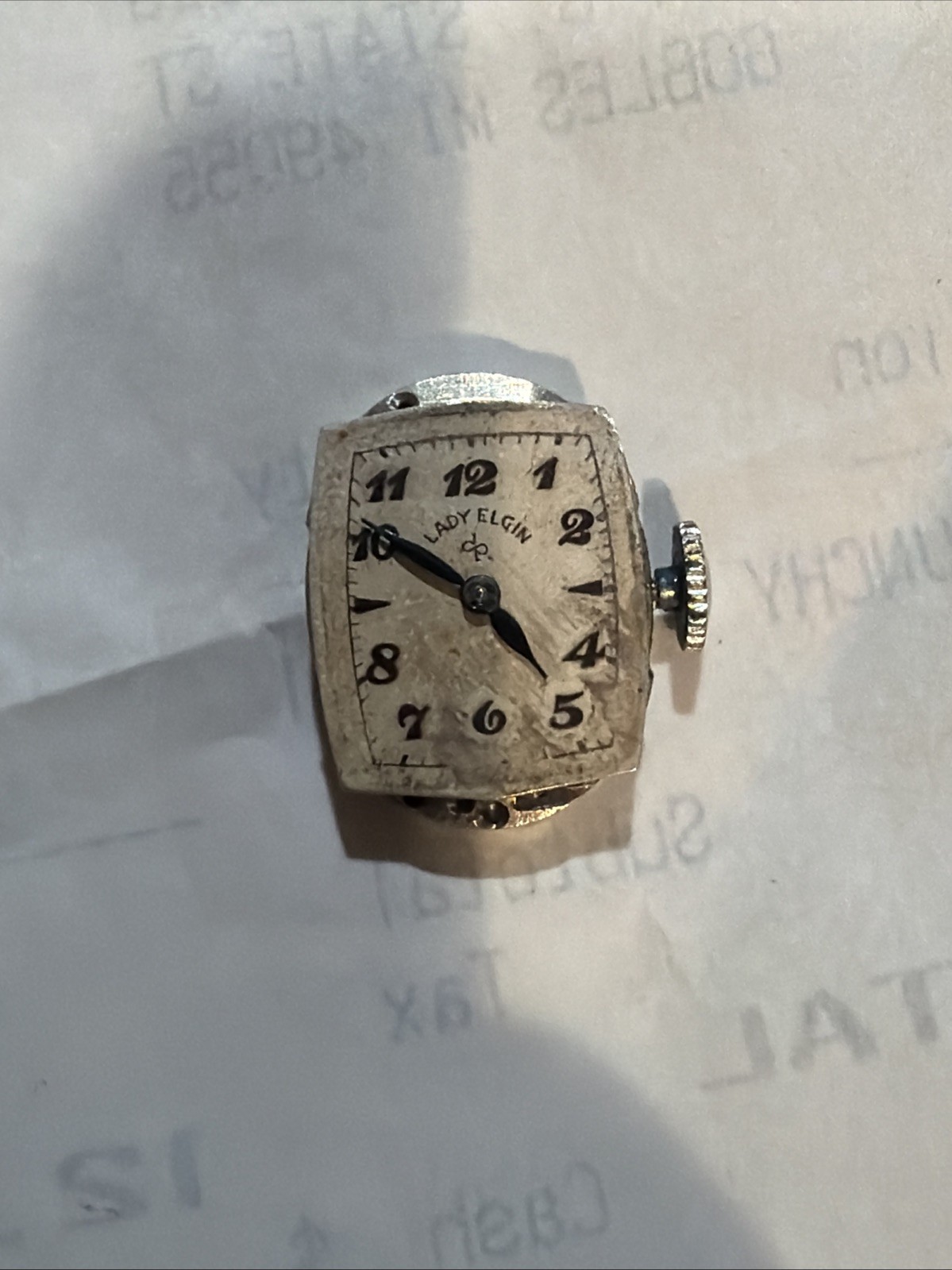 LADY ELGIN 650 MOVEMENT 19 Jewels
