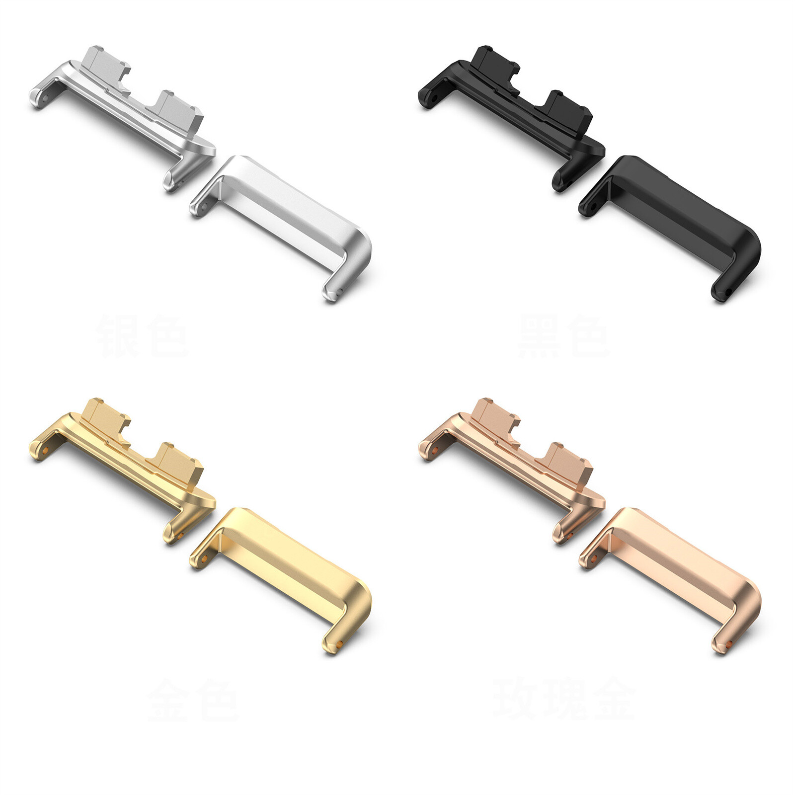 16MM Stainless Steel Metal Head Piece For HUAWEI Band 9 9NFC Bracelet Connector
