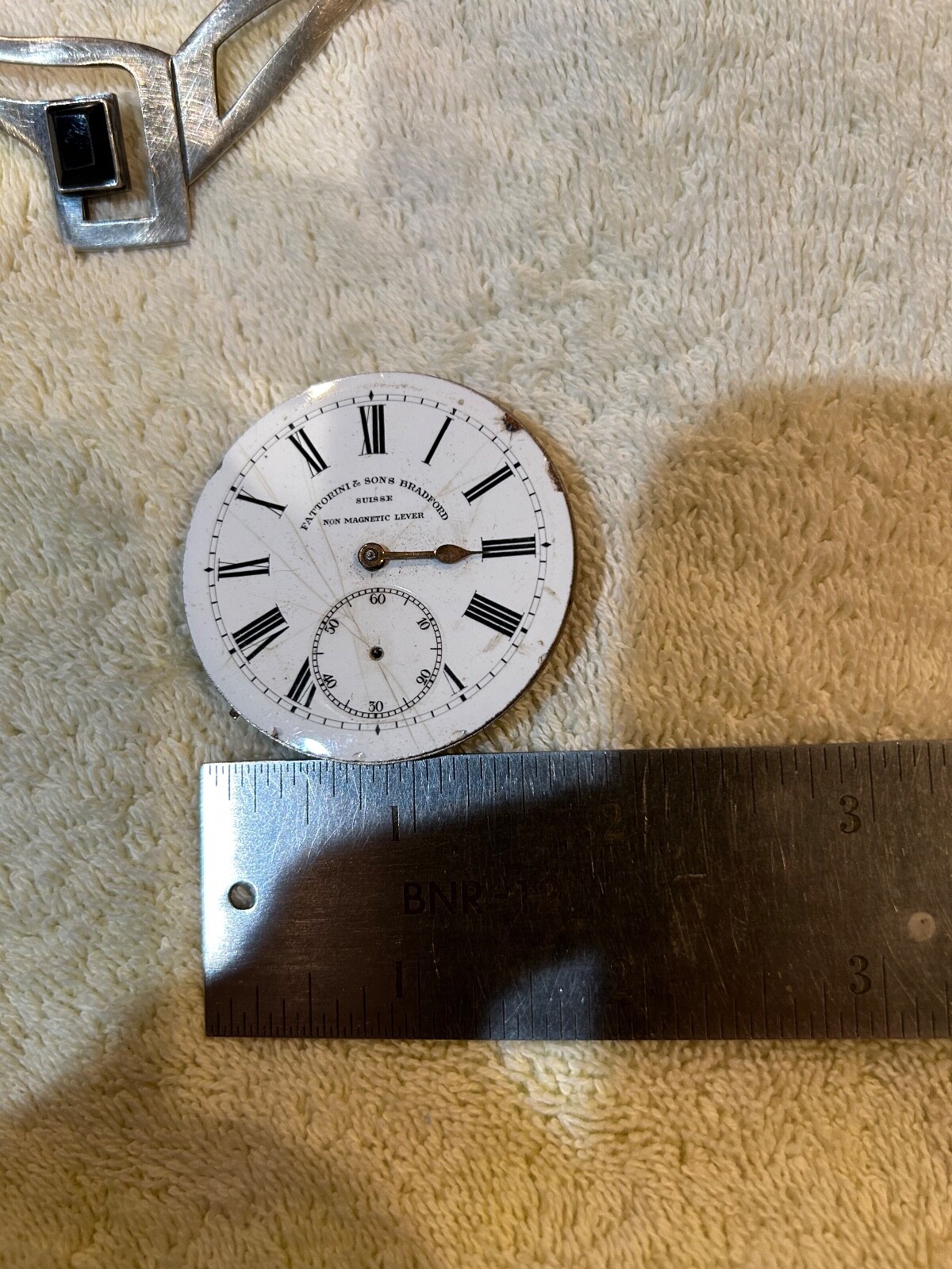 Fattorini & Son’s Bradford Pocket Watch Movement