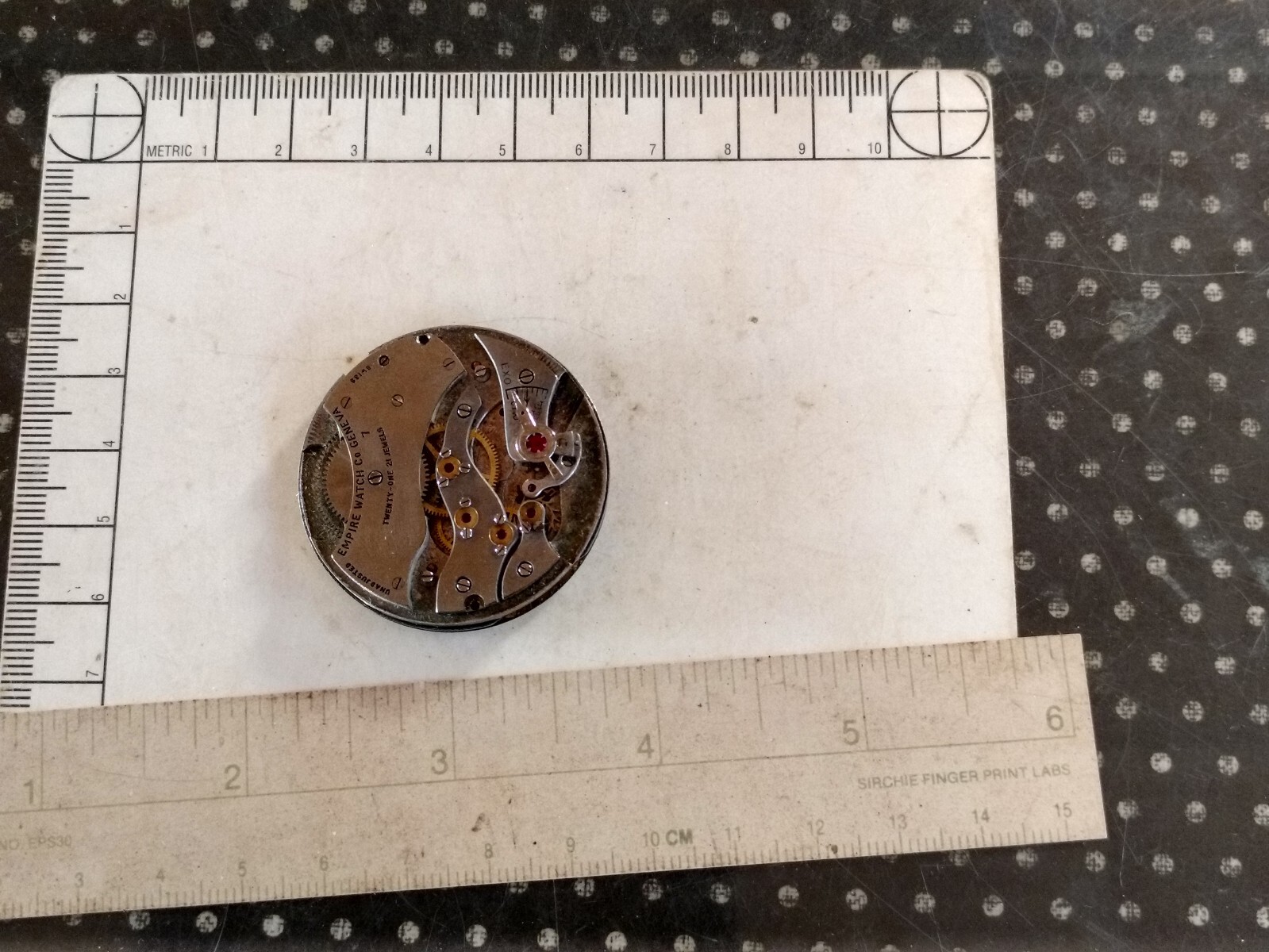 Swiss Empire Antique Pocket Watch Parts Movement – 40mm