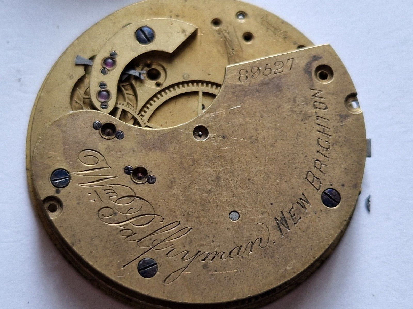 antique pocket watch movements Dent London Leo Wheeler Palfryman joblot
