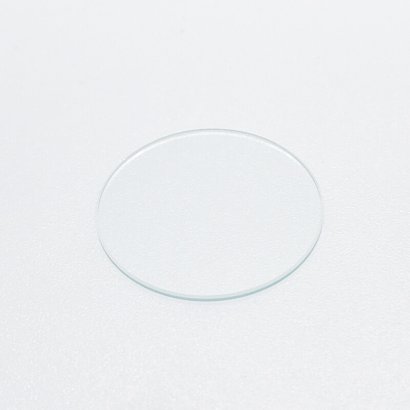 Flat Glass Crystal Round Replacement Watch Clear Glass Lens 24mm Diameter 1Pcs