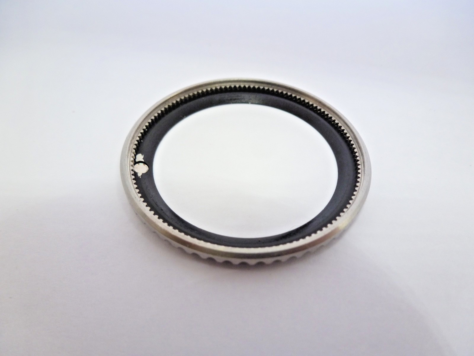 Genuine Rolex Submariner 16610/16800 complete bezel with insert vintage used –