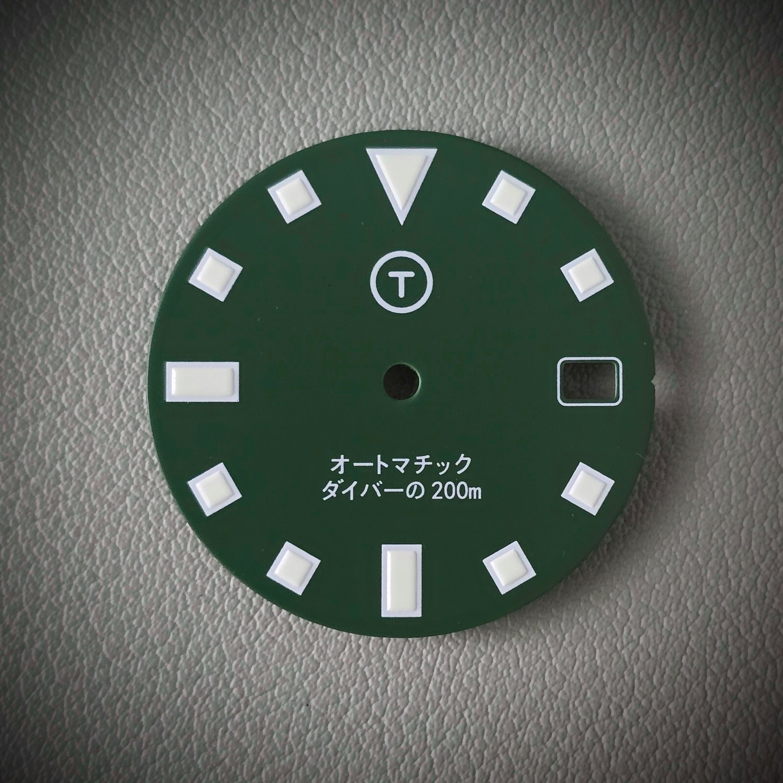 TLDC0631 PLGS Style Date Army Green + C3 / 7S26 NH35 NH36 SEIKO SKX 28.5mm SKX