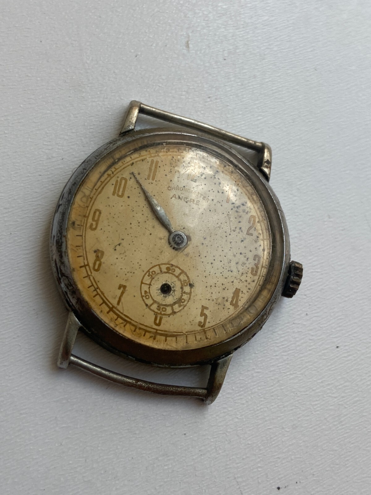 Vinatage watch parts MOVMENT SILVANA 1078 ANCRE CHRONOMETER