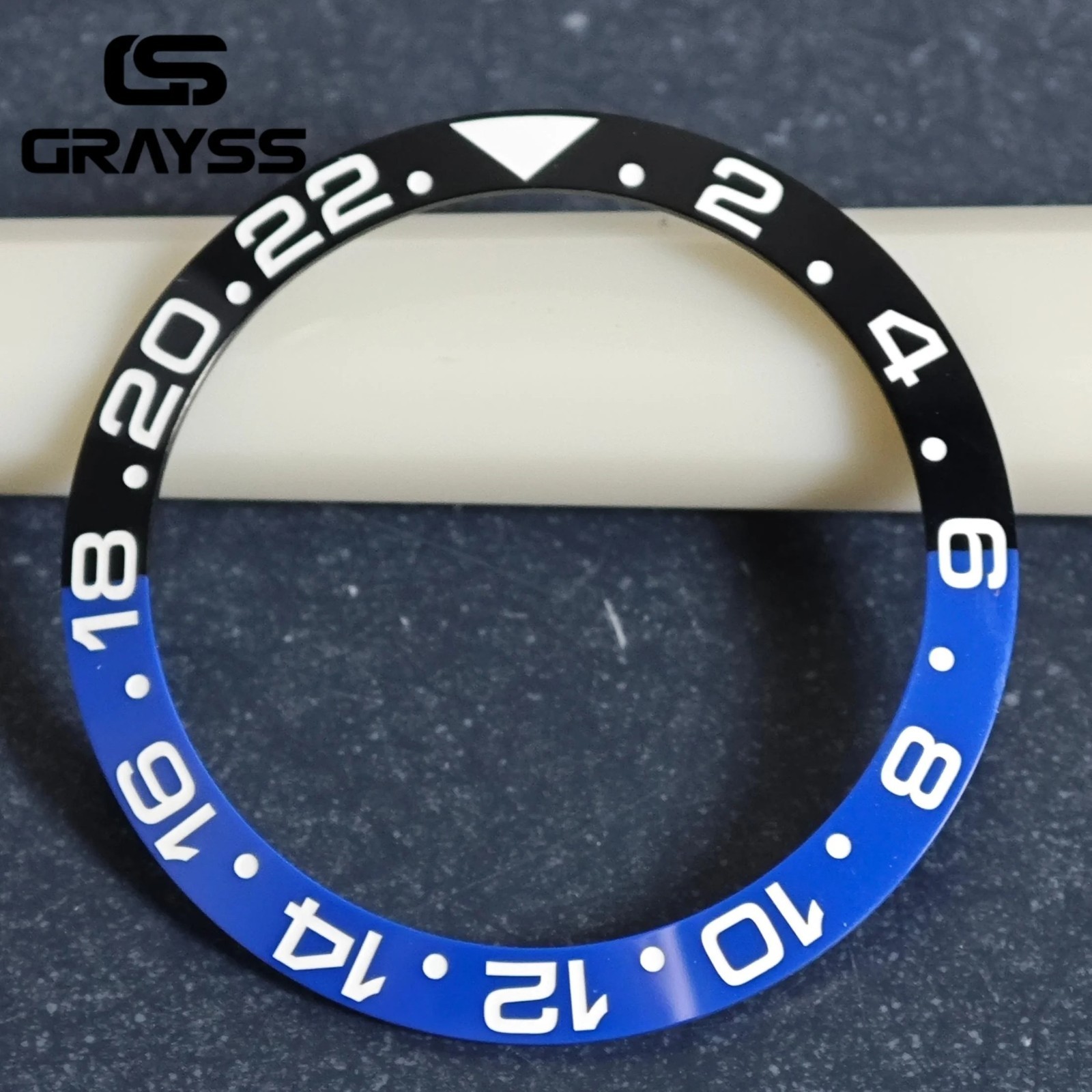 38mm Watch Bezel Insert 30.5mm Ceramic Aluminum Diver Ring Replacement Mod