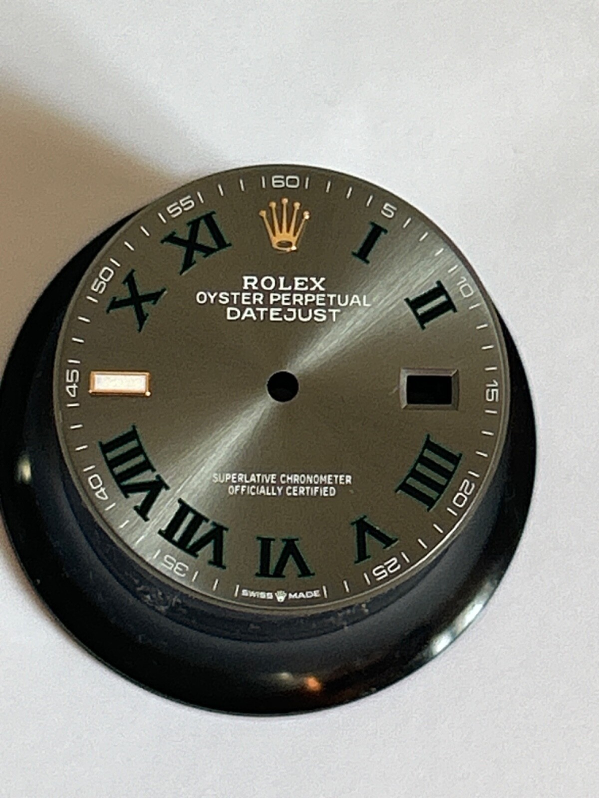 NEW Original Rolex Wimbledon 126231 Datejust 36mm Two-Tone Rose Gold Dial