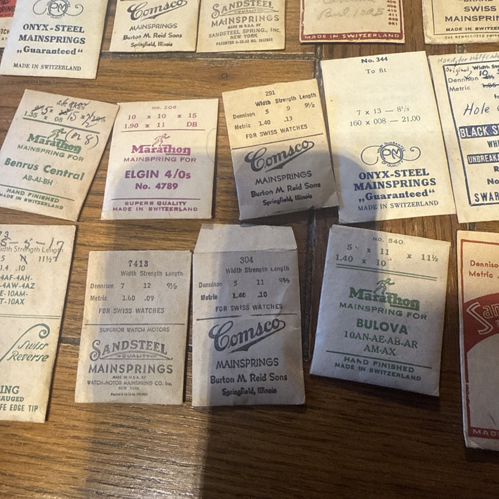 Vintage Mainspring Lot 18