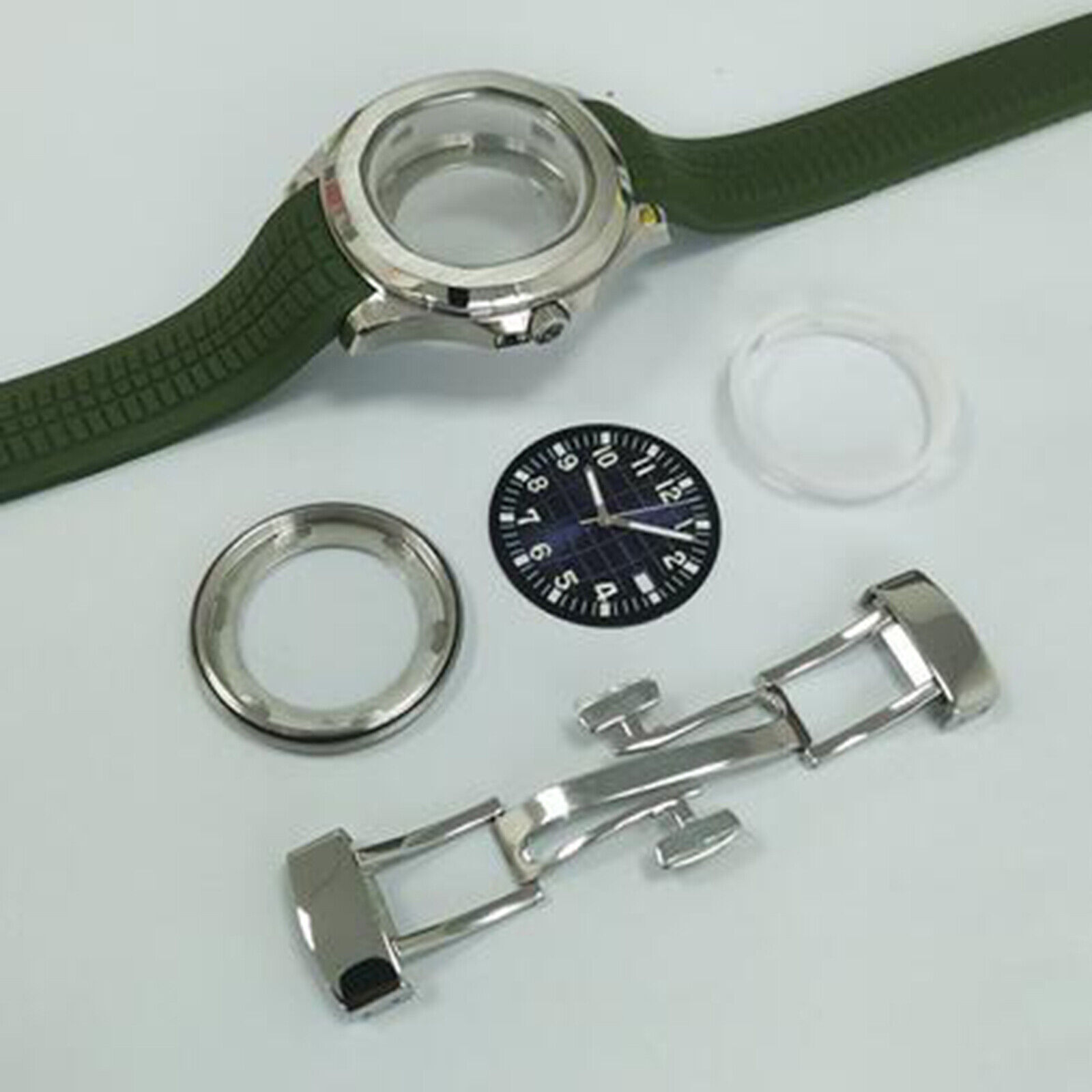 Watch Case Dial Hands Strap Accessories for NH35/36/4R/7S Movement