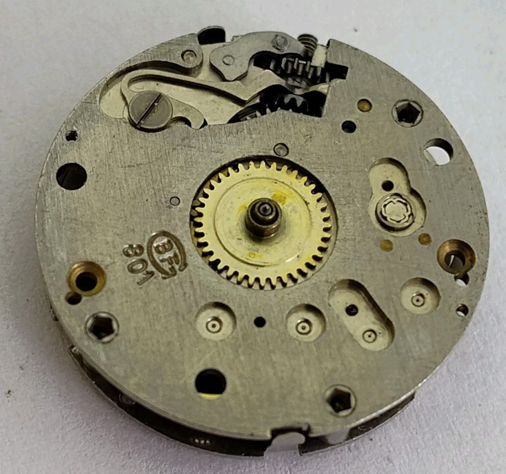 BFG Baumgartner 801 Manual Wind Movement Movement 10.5L Sweep Second Good Bal