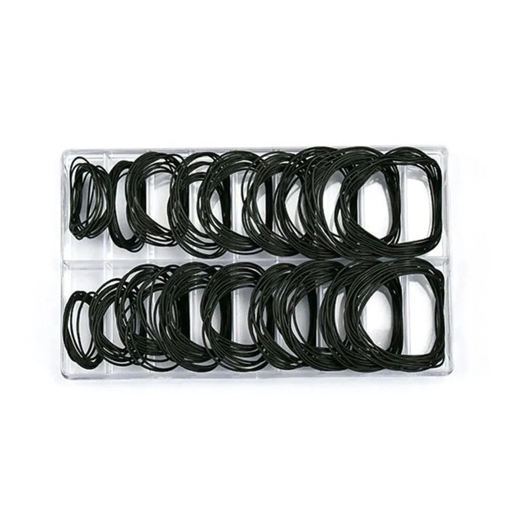 200Pcs/Set Thickness 0.5mm/0.6mm Watch Back Case Rubber O-Ring Gasket
