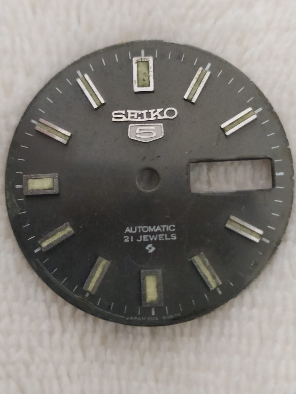 Original SEIKO 6119 Automatic Black Dial 28mm Fit for All seiko cal 6119 Used