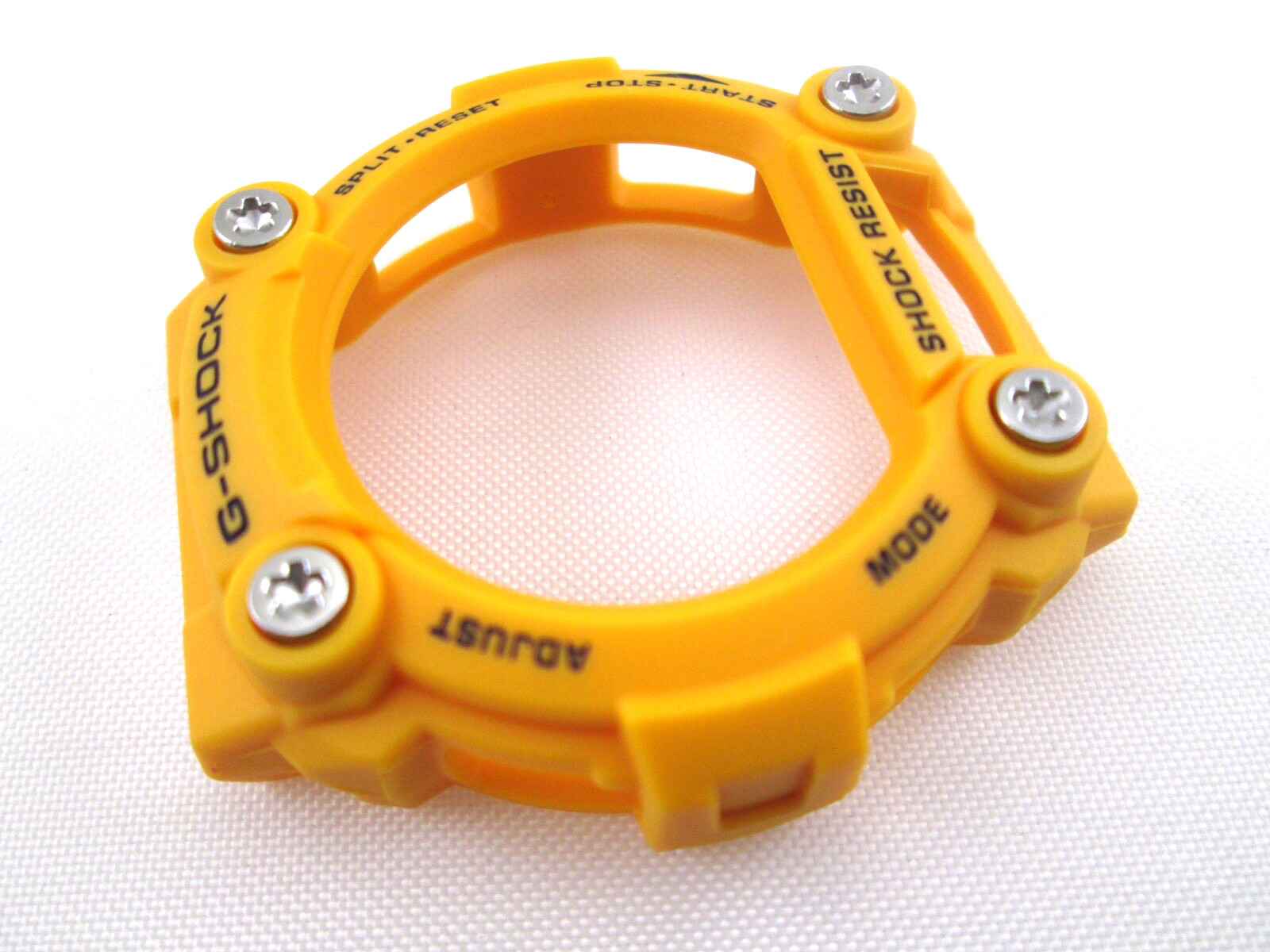 Casio G-Shock GW-7900CD yellow / mustard watch bezel & decorative screws