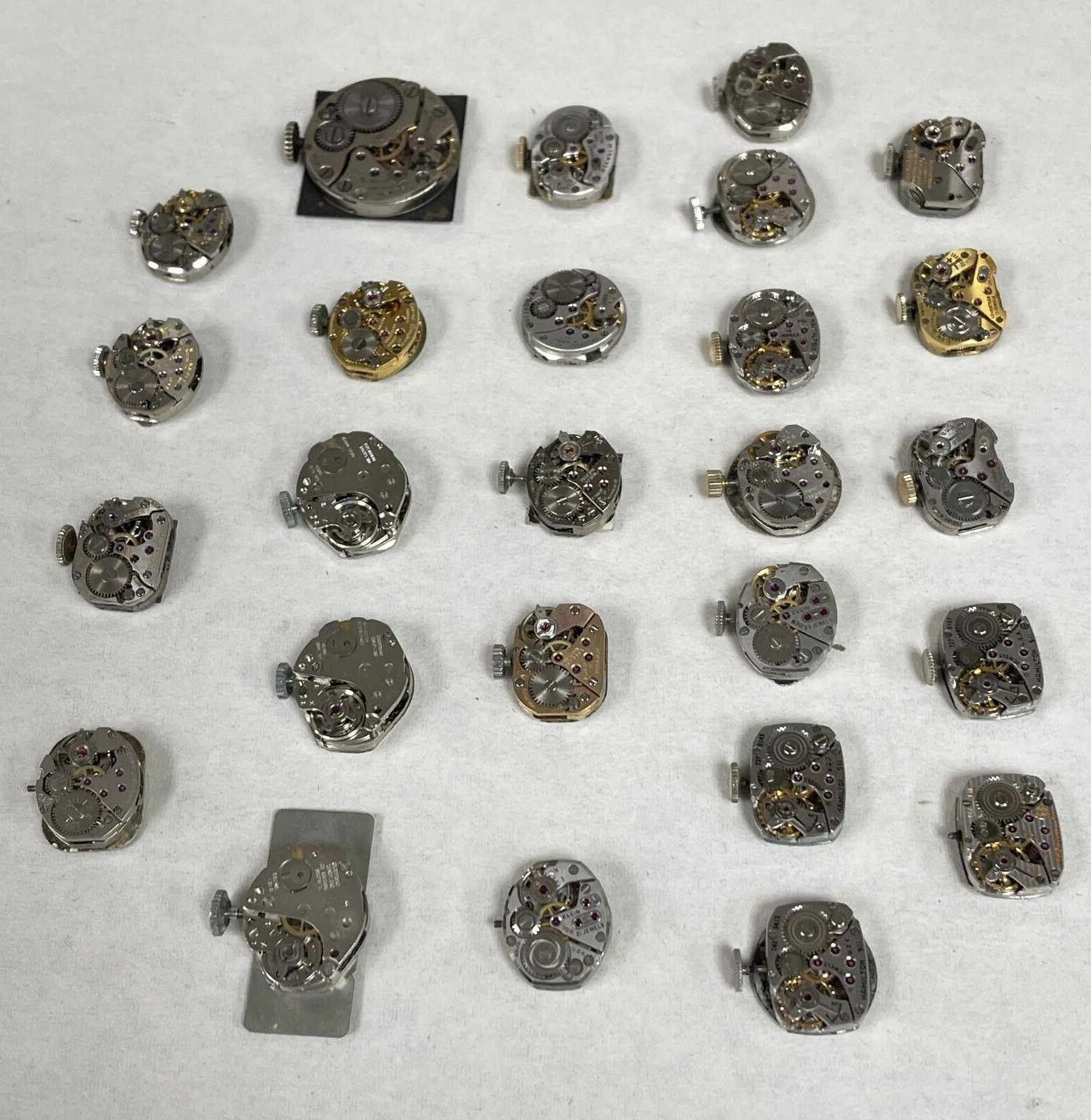Antique Vintage mechanical Watch movement for parts & replacement, Varieties