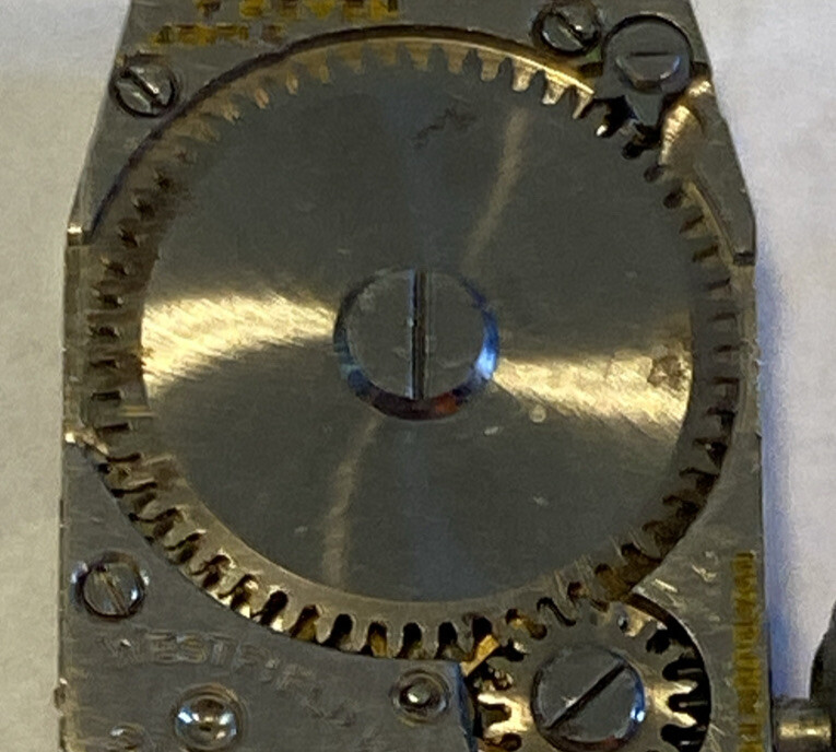 Westfield 4AH Movement 7 Jewel Font 54 Font 52, 4 X 11 Ligne For Parts/Repair
