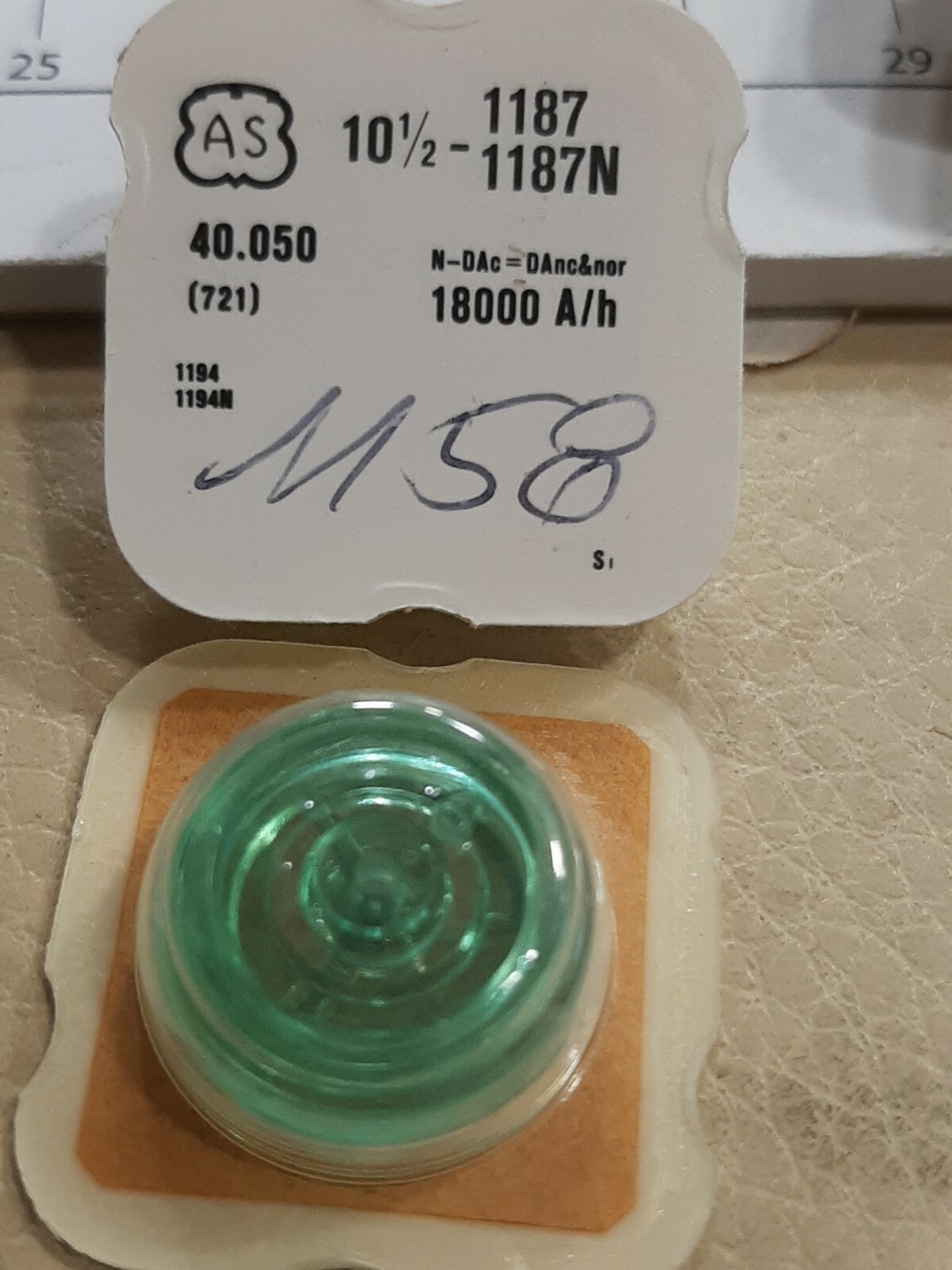 Complete balance AS 1187-1187N 101/2 complete balance 721 NOS