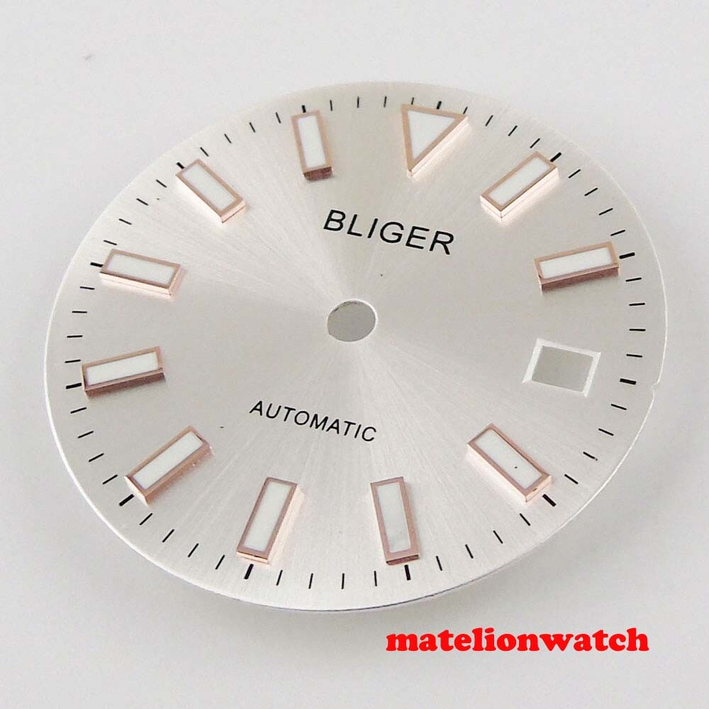 29mm Sterile Luminous Watch Dial Fit for Mingzhu2813 Miyota8215 821A DG2813 Date