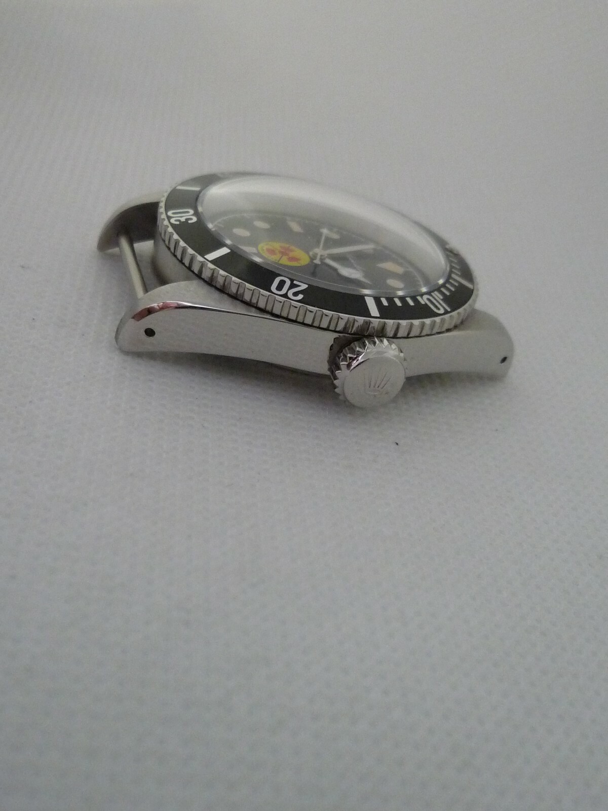 50 fathom big BREVET crown 6538 No Radiation Swiss quartz Ronda movement 316L