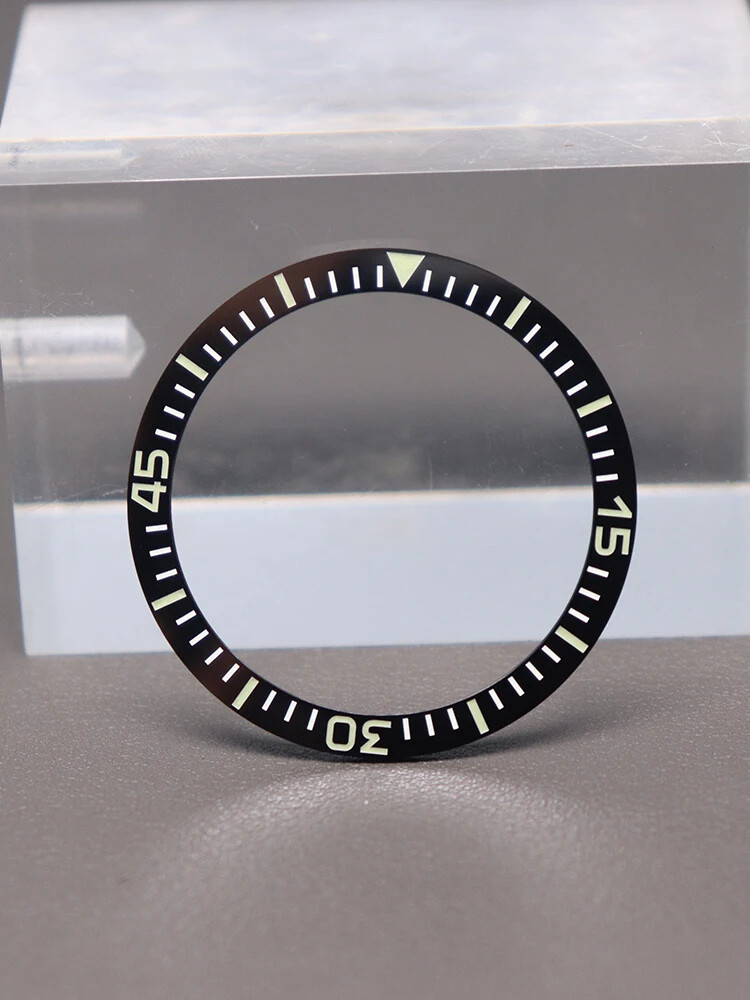 37.8mm Ceramic Bezel Insert Watch Parts Rings Men’s Accessories For 40mm Seiko