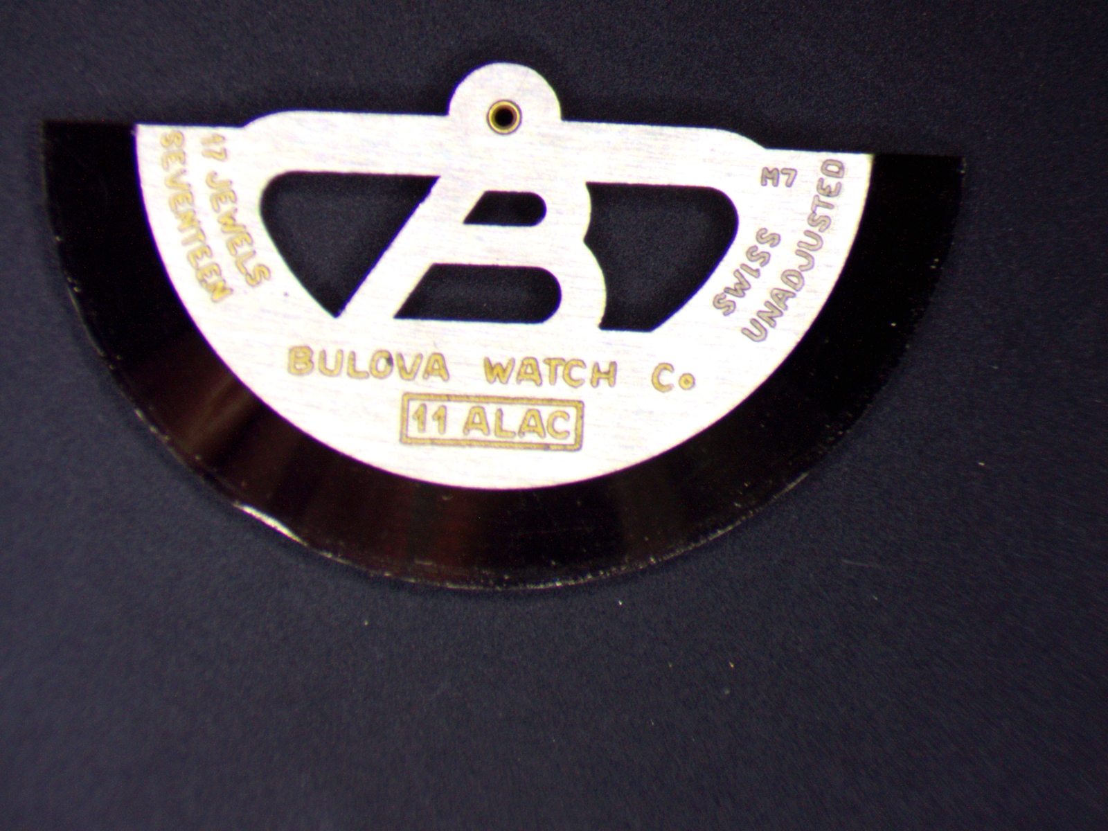 Bulova 11ALAC 1143 Oscillating weight parts repair