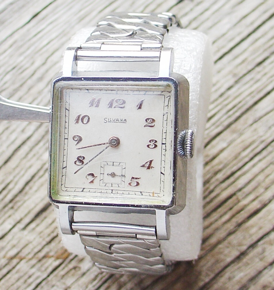 Antique Rary Vintage Swiss SILVANA Womens Watch 1930-1945 Serviced