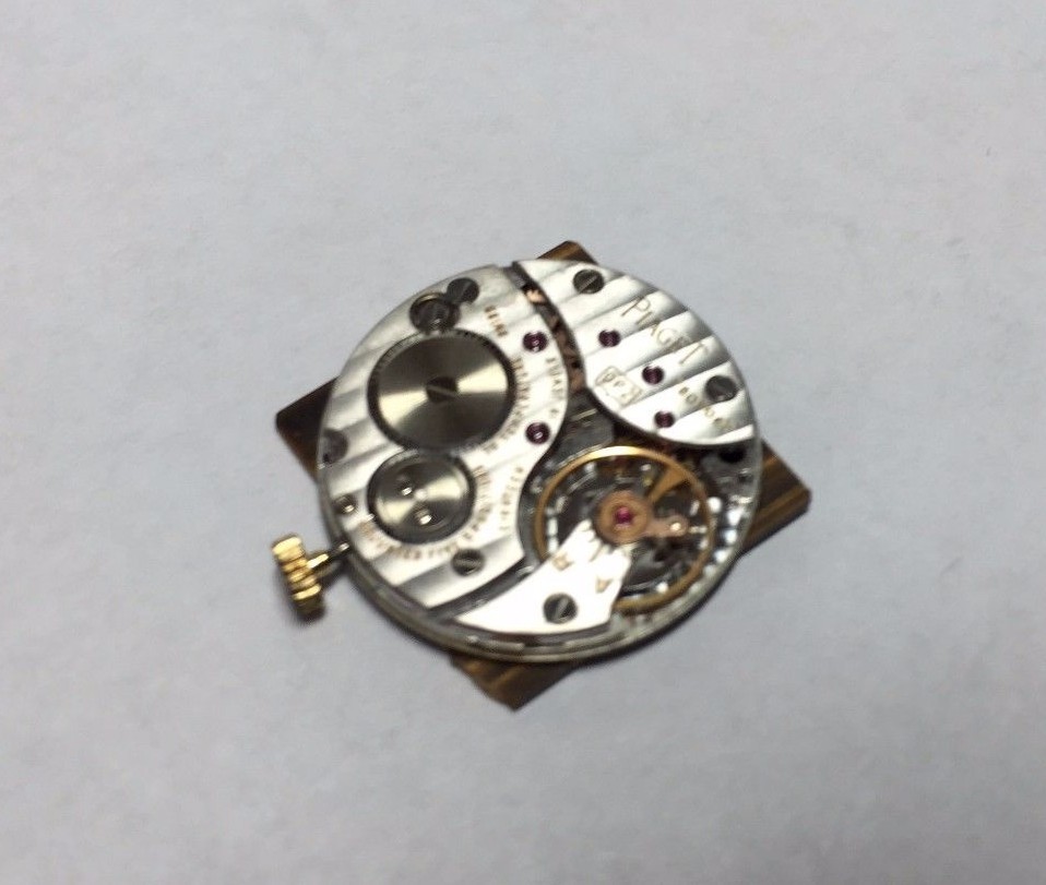 Genuine Ladies Piaget 9P2 Movement with Tiger Eye & Diamond Dial
