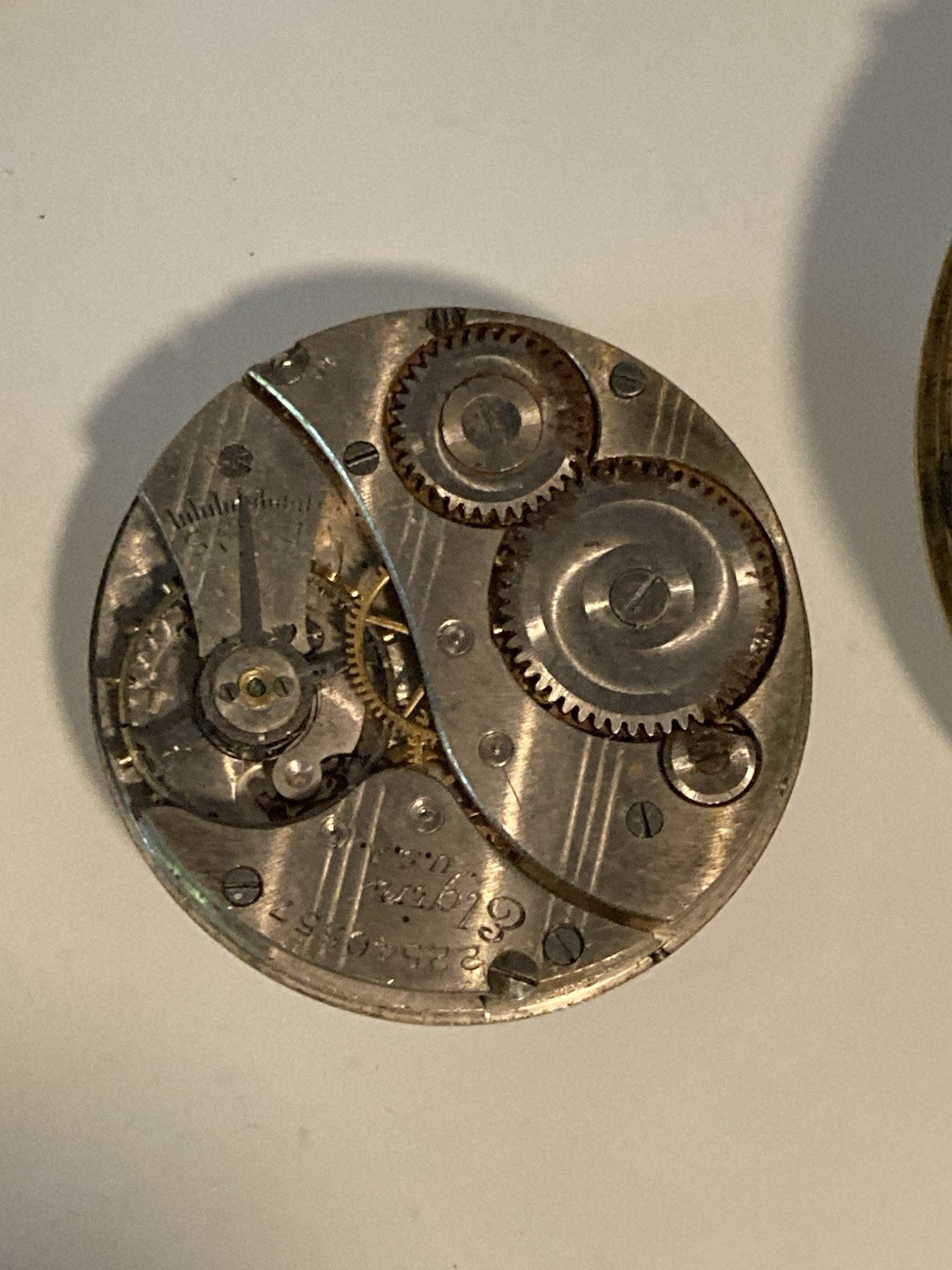Pocket watch movement lot. Elgin, Waltham, NY Standard, Lady Arlington.